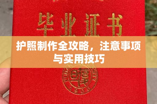 兴县护照制作全攻略，注意事项与实用技巧