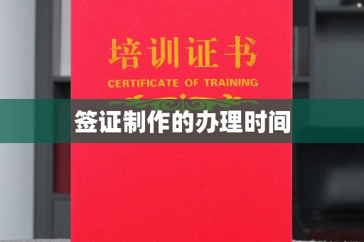 兴县签证制作的办理时间