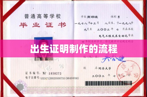 兴县出生证明制作的流程
