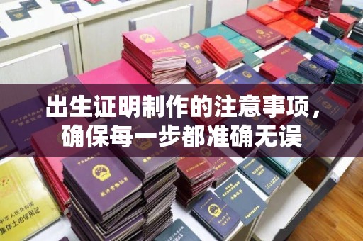 兴县出生证明制作的注意事项，确保每一步都准确无误