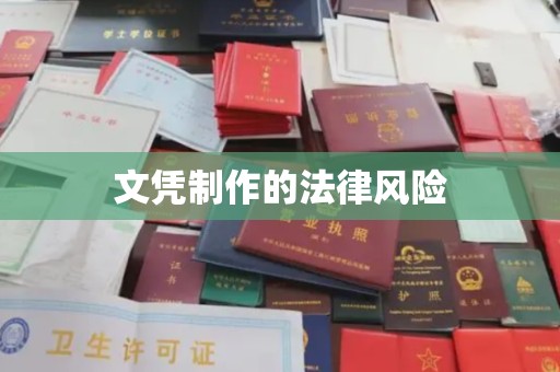 兴县文凭制作的法律风险